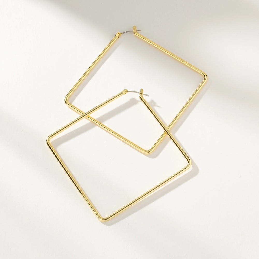 Uncommon James Girl Boss Hoop Earrings - Large